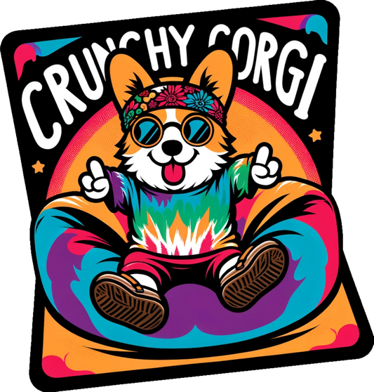 Crunchy Corgi: The Chillout Pup