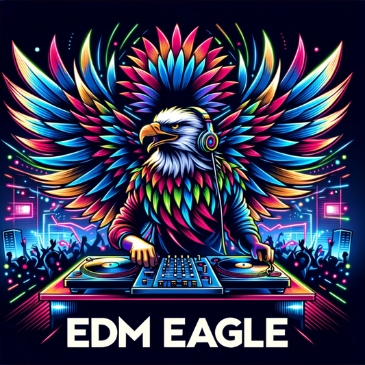 Ultra Vibes: EDM Eagle Tee