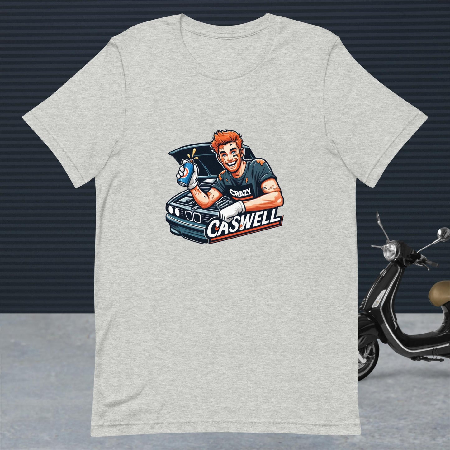 Crazy Caswell: The Ultimate Gearhead Tee