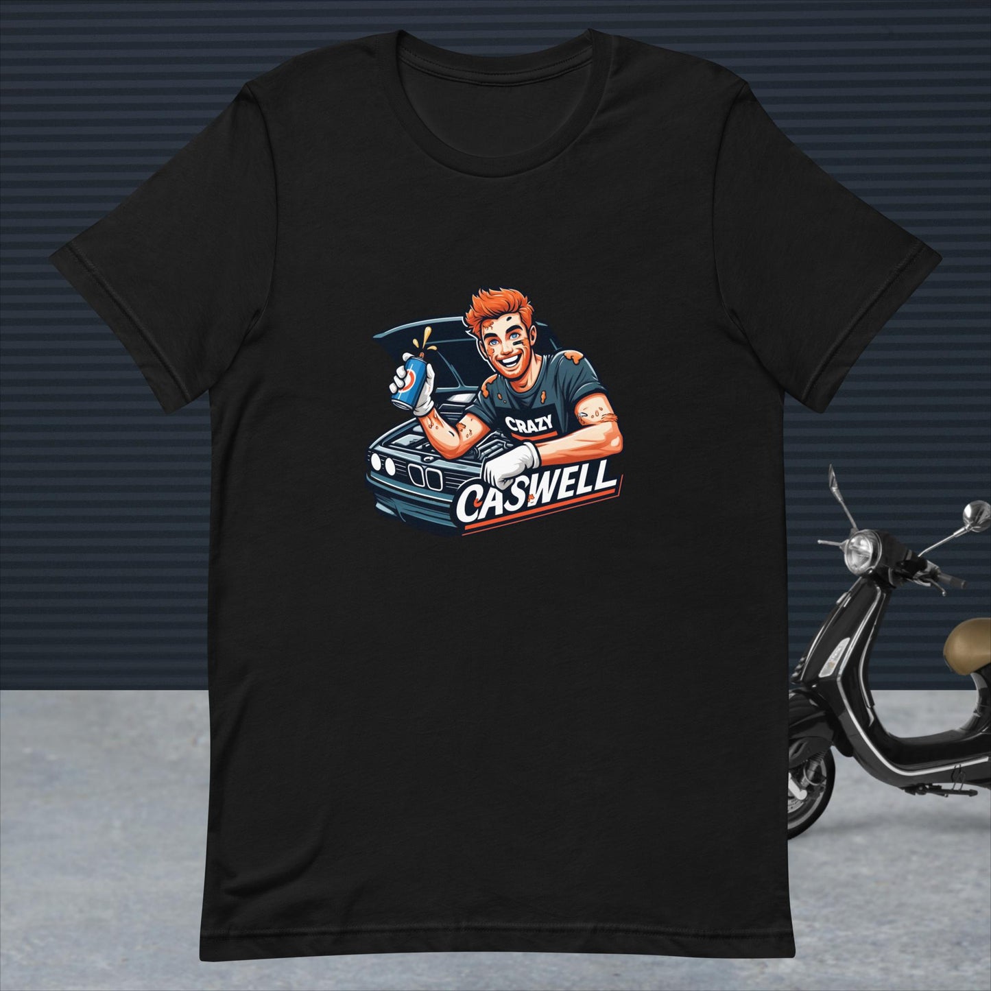 Crazy Caswell: The Ultimate Gearhead Tee