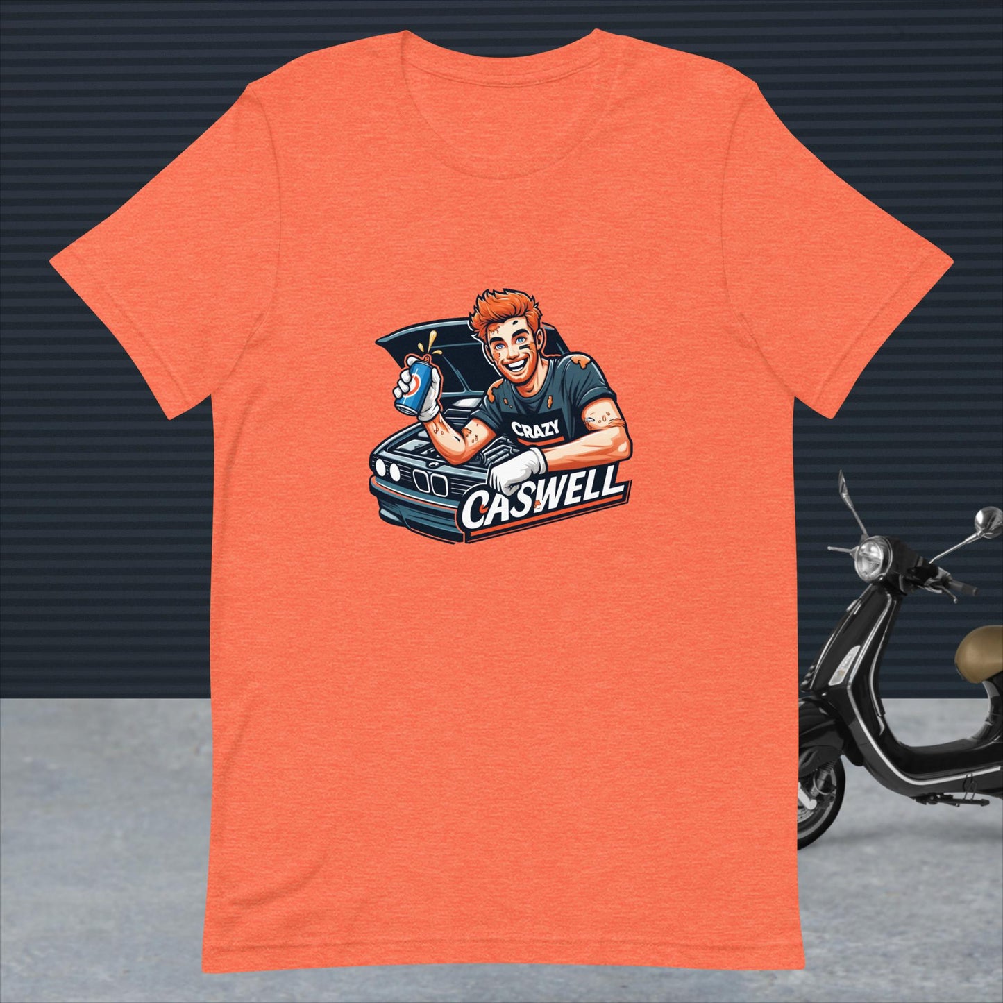 Crazy Caswell: The Ultimate Gearhead Tee